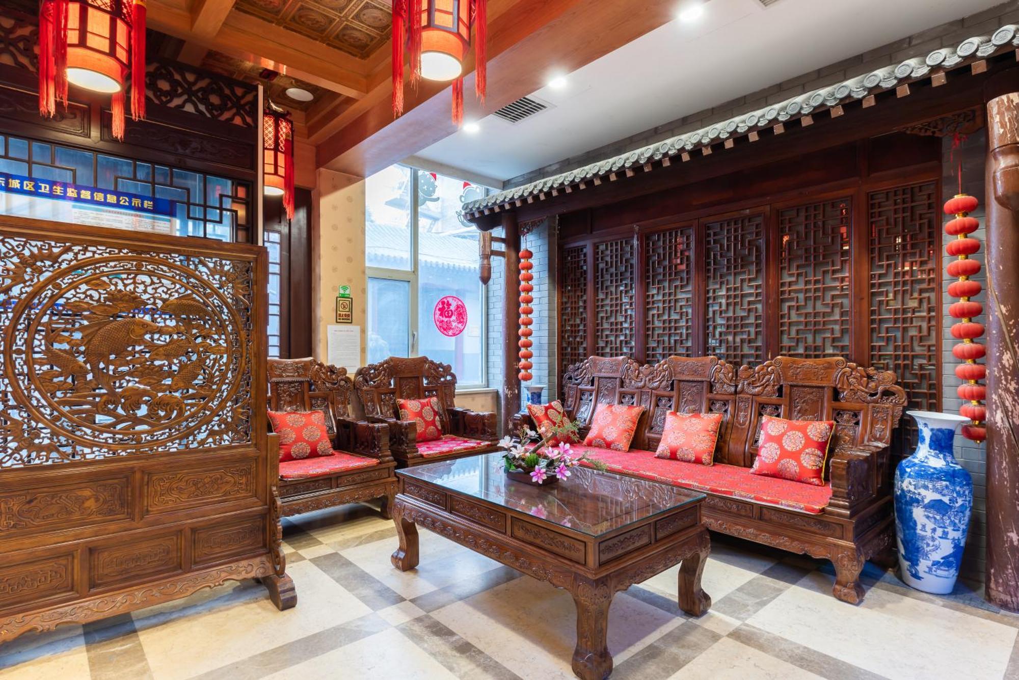 Chinese Culture Boutique Hotel-Tangfu,Traditional Chinese Theme,Heart Of Beijing,Near Forbidden City,Tiananmen Square,Hutongs,Metro Access,Free Coffee,Tea,Laundry Extérieur photo