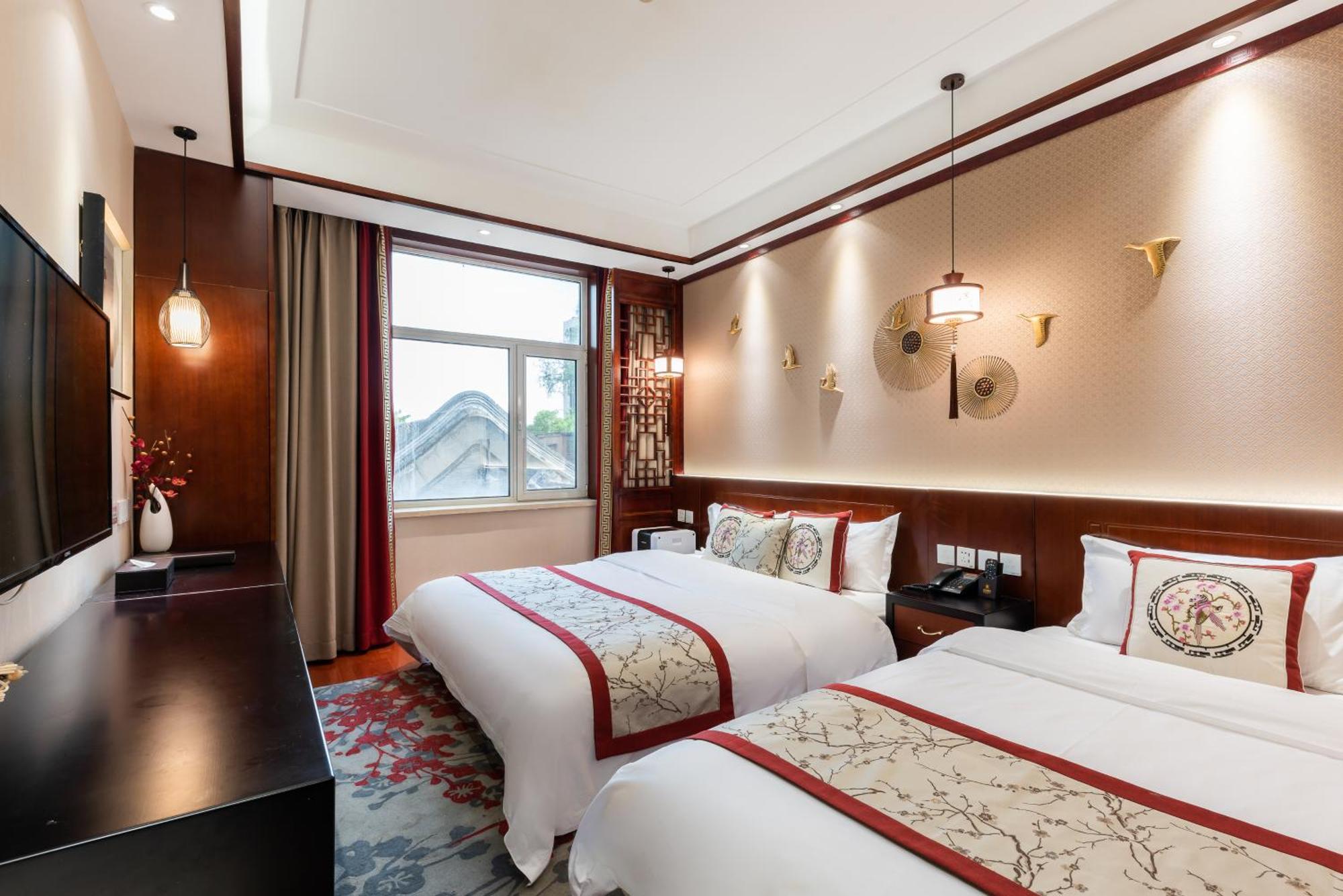 Chinese Culture Boutique Hotel-Tangfu,Traditional Chinese Theme,Heart Of Beijing,Near Forbidden City,Tiananmen Square,Hutongs,Metro Access,Free Coffee,Tea,Laundry Extérieur photo