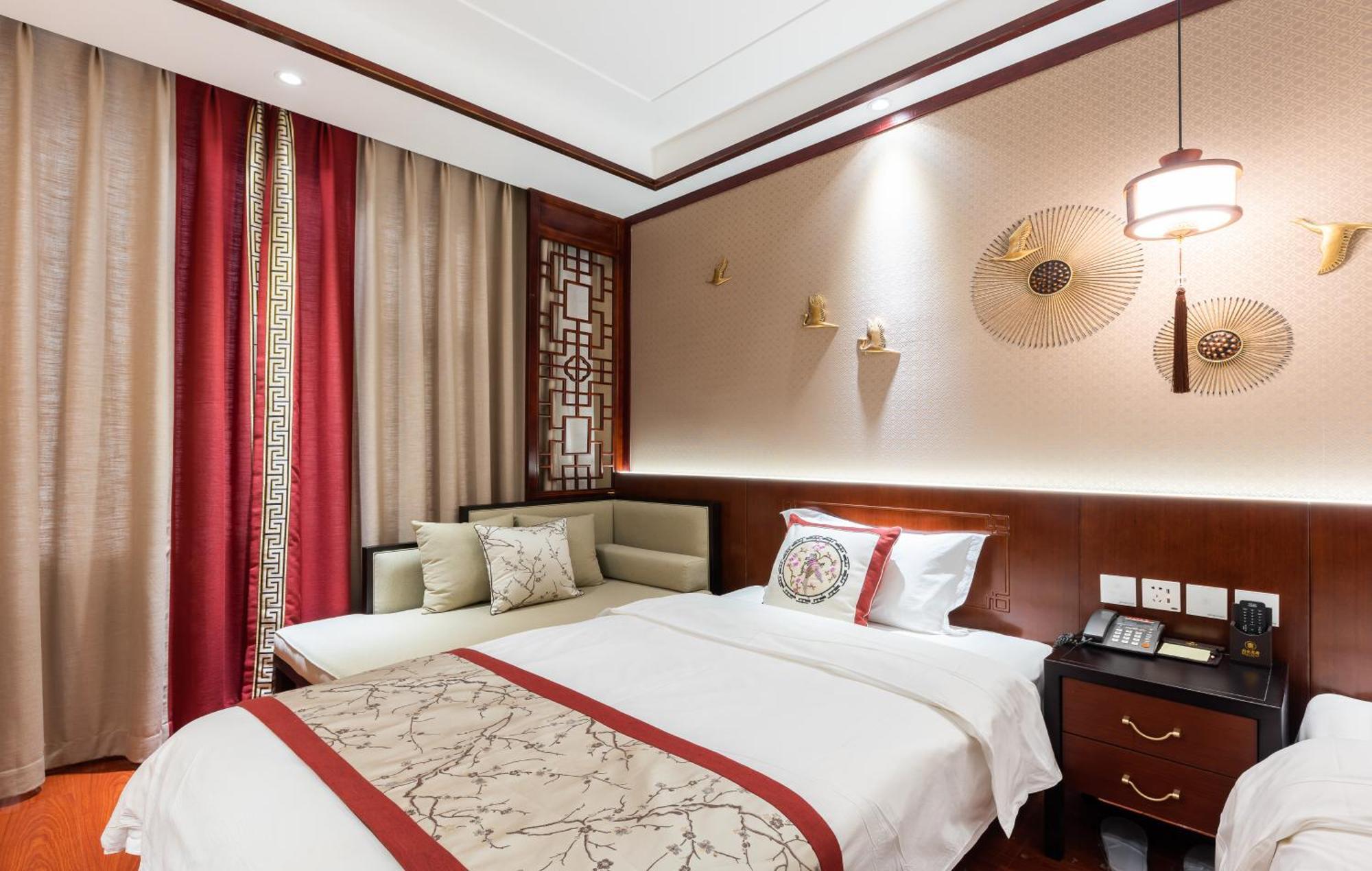 Chinese Culture Boutique Hotel-Tangfu,Traditional Chinese Theme,Heart Of Beijing,Near Forbidden City,Tiananmen Square,Hutongs,Metro Access,Free Coffee,Tea,Laundry Extérieur photo