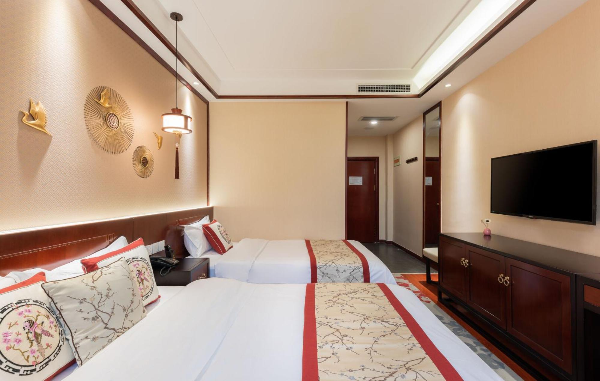 Chinese Culture Boutique Hotel-Tangfu,Traditional Chinese Theme,Heart Of Beijing,Near Forbidden City,Tiananmen Square,Hutongs,Metro Access,Free Coffee,Tea,Laundry Chambre photo