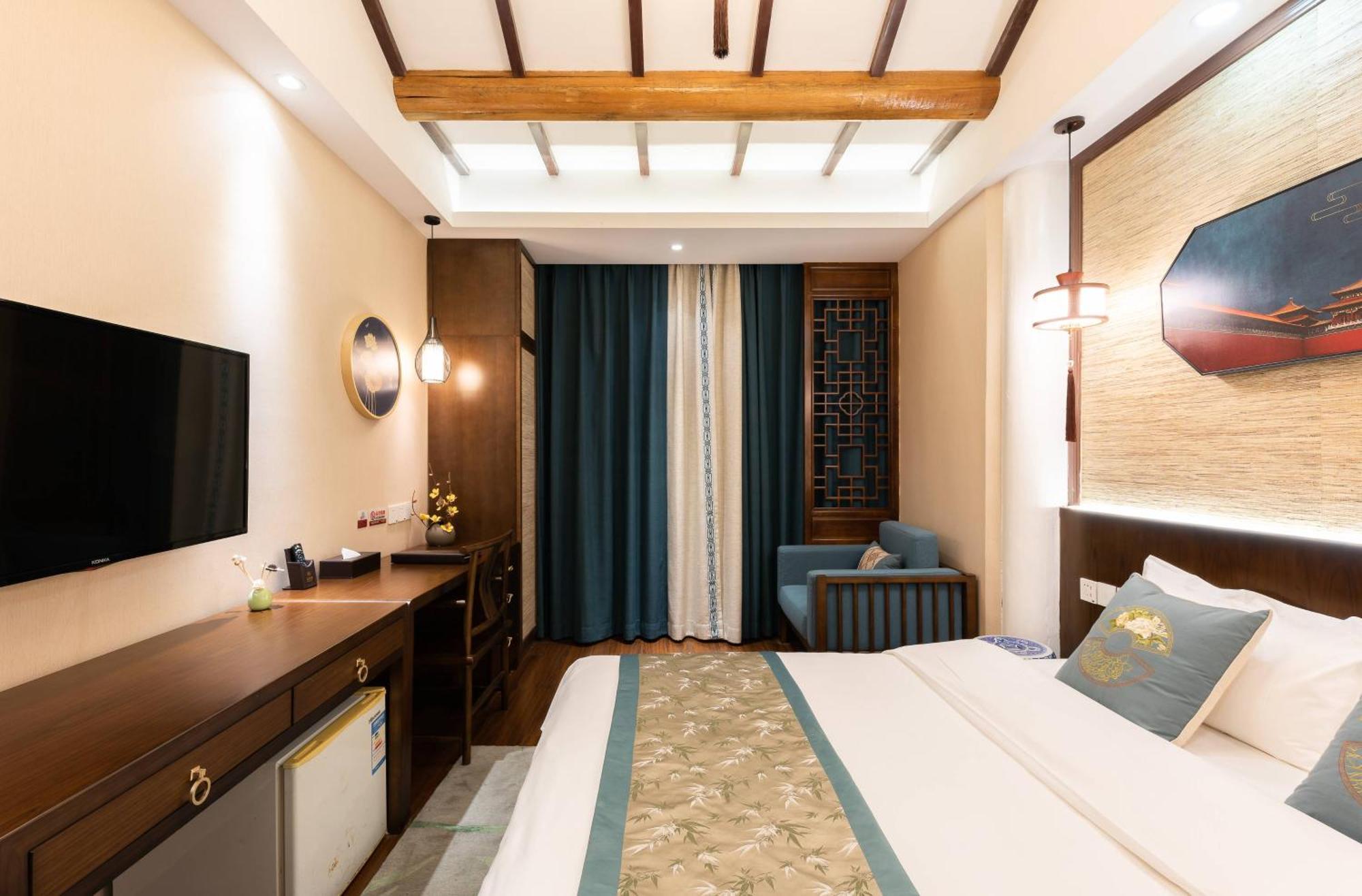 Chinese Culture Boutique Hotel-Tangfu,Traditional Chinese Theme,Heart Of Beijing,Near Forbidden City,Tiananmen Square,Hutongs,Metro Access,Free Coffee,Tea,Laundry Chambre photo