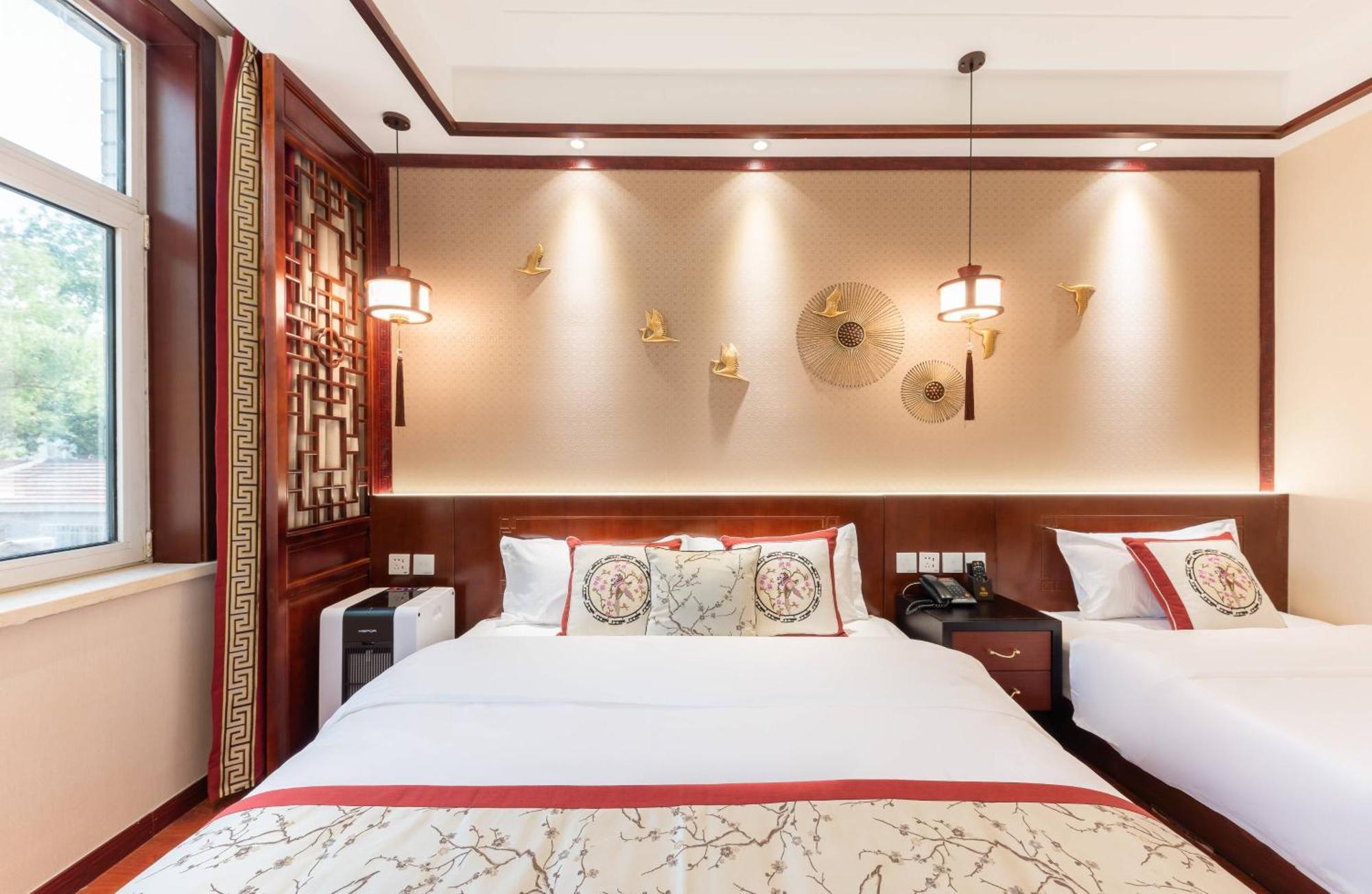 Chinese Culture Boutique Hotel-Tangfu,Traditional Chinese Theme,Heart Of Beijing,Near Forbidden City,Tiananmen Square,Hutongs,Metro Access,Free Coffee,Tea,Laundry Chambre photo